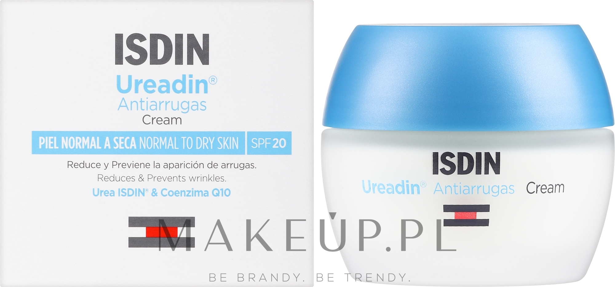 Przeciwzmarszczkowy krem do twarzy na dzień - Isdin Ureadin Correcting Anti-Wrinkle Cream SPF20 — Zdjęcie 50 ml