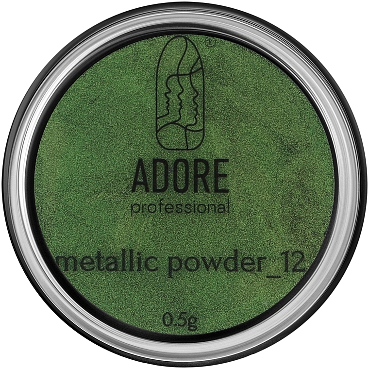 Metaliczny pyłek do paznokci - Adore Professional Metallic Powder