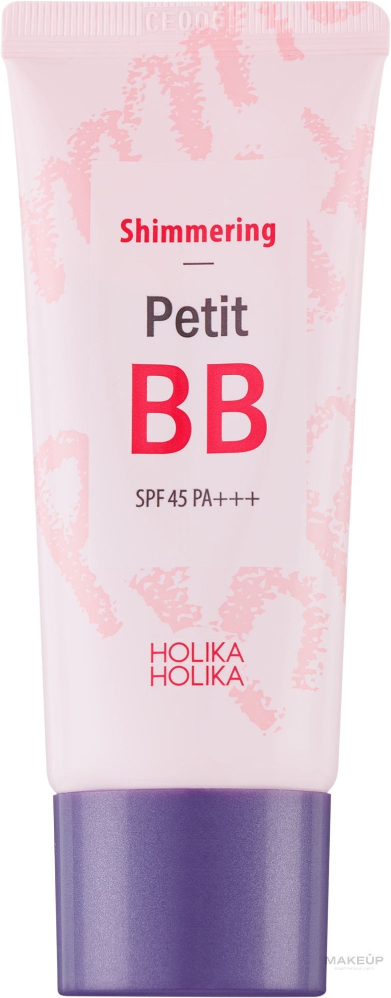 Krem BB do twarzy - Holika Holika Shimmering Petit BB Cream SPF45 PA+++ — Zdjęcie 30 ml