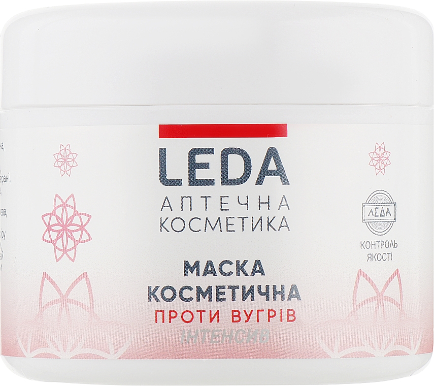 Maseczka przeciwtrądzikowa do twarzy - Leda Face Mask Intensive — Zdjęcie N2