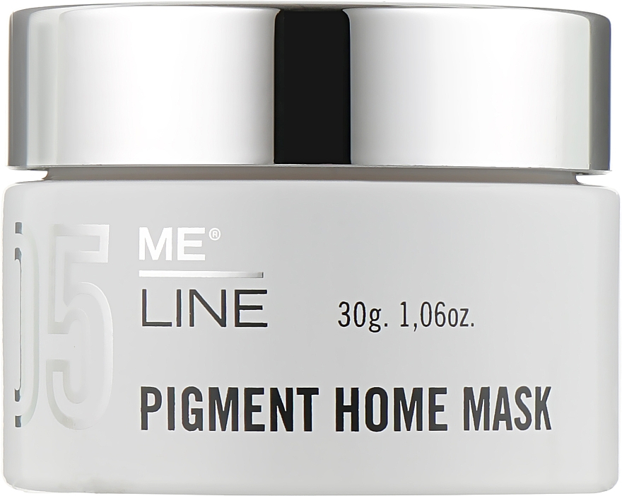 Maska o silnym działaniu depigmentującym i rozjaśniającym - Me Line 05 Pigment Home Mask — Zdjęcie N1