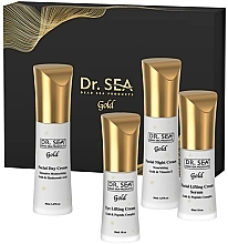 Kup Zestaw - Dr.Sea Gift Gold Box Rejuvenation & Ultra (d/cr/50ml + n/cr/50ml + ser/30ml + eye/ser/30ml)