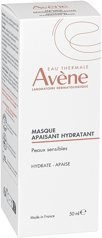 Maseczka kojąco-nawilżająca - Avene Soothing Hydrating Mask — Zdjęcie N3