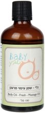 Kup Olejek do masażu do pielęgnacji brzucha w trakcie i po ciąży - Baby Teva Belly Oil Fresh Massage Oil