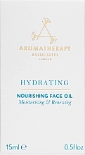 Odżywczy olejek do twarzy - Aromatherapy Associates Hydrating Nourishing Face Oil — Zdjęcie N3