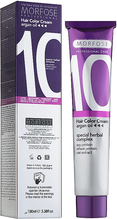 Farba do włosów - Morfose 10 Hair Color Cream