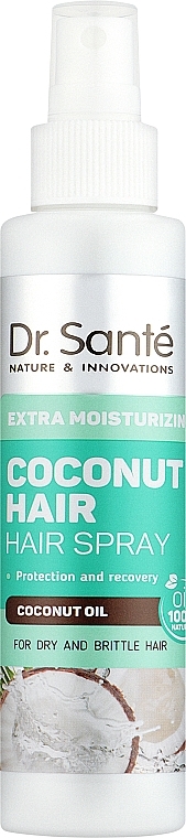 Ekstranawilżający spray do włosów - Dr Sante Coconut Hair — Zdjęcie N3