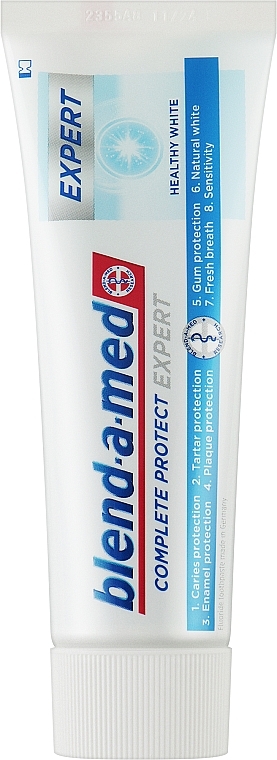 WYPRZEDAŻ Wybielająca pasta do zębów - Blend-a-med Complete Protect Expert Healthy White Toothpaste * — Zdjęcie N1