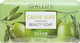 Kosmetyczne mydło oliwkowe - Gallus Beauty Soap — Zdjęcie N1
