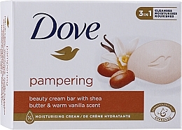 Kremowa kostka myjąca Masło shea i wanilia - Dove Purely Pampering Beauty Bar — Zdjęcie N2