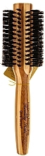 PRZECENA! Bambusowa szczotka do włosów z naturalnym włosiem 30 mm - Olivia Garden Healthy Hair Boar Eco-Friendly Bamboo Brush * — Zdjęcie N1