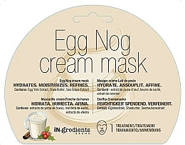 Kup Nawilżająca maseczka do twarzy na noc z awokado i CBD - masqueBar IN.gredients Moisturizing Cream Mask Egg Nog