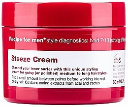 Kup Krem do stylizacji włosów dla mężczyzn - Recipe for Men Steeze Cream
