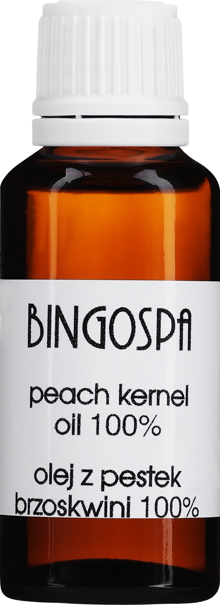 Olej z pestek brzoskwini 100% - BingoSpa Peach Kernel Oil — Zdjęcie 30 ml