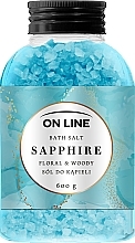 Sól do kąpieli - On Line Sapphire Bath Salt  — Zdjęcie N1