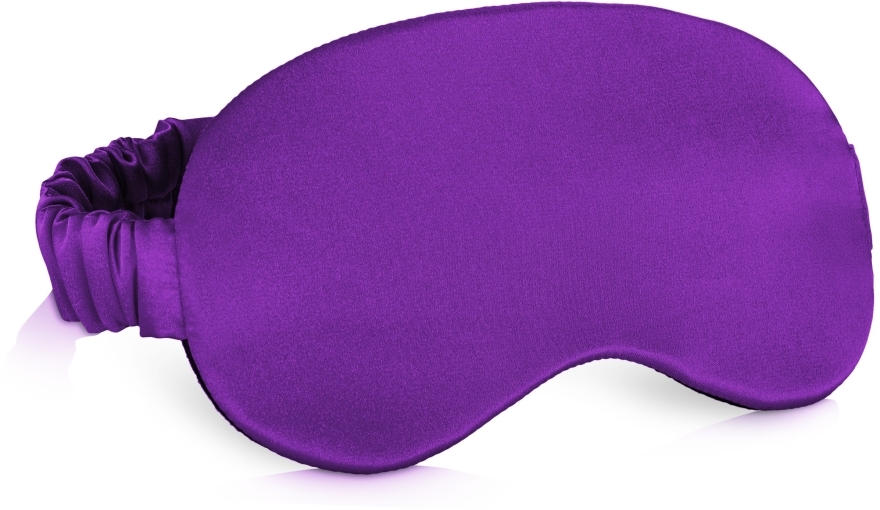Maska do snu Soft Touch, fioletowa (20 x 8 cm) - MAKEUP — Zdjęcie N1