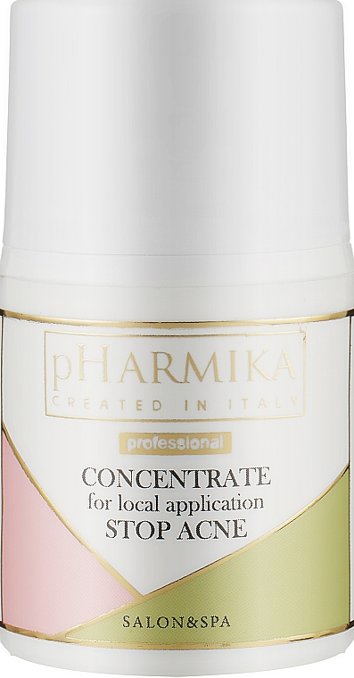 Przeciwzapalny koncentrat do twarzy - pHarmika Concentrate For Local Application Stop Acne