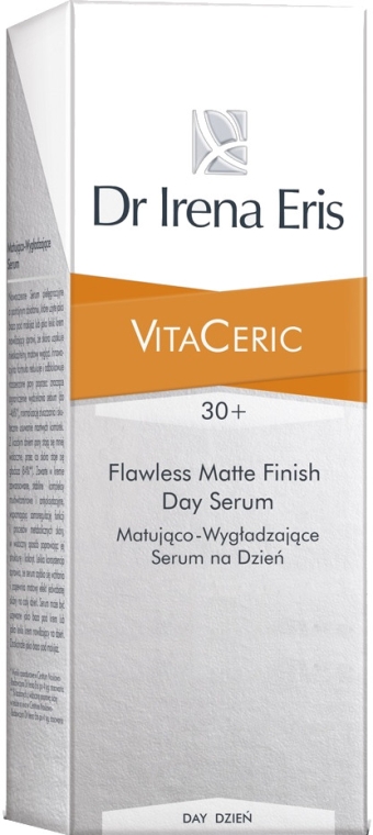 Matująco-wygładzające serum do twarzy na dzień 30+ - Dr Irena Eris VitaCeric Flawless Matte Finish Day Serum — Zdjęcie N1