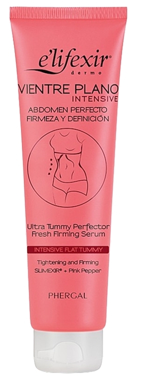 Intensywnie naprawcze serum na płaski brzuch - E'lifexir Dermo Ultra Tummy Perfector Fresh Firming Serum Intensive Flat Tummy  — Zdjęcie N1