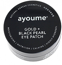 Kup Płatki pod oczy ze złotem i czarnymi perłami - Ayoume Gold + Black Pearl Eye Patch