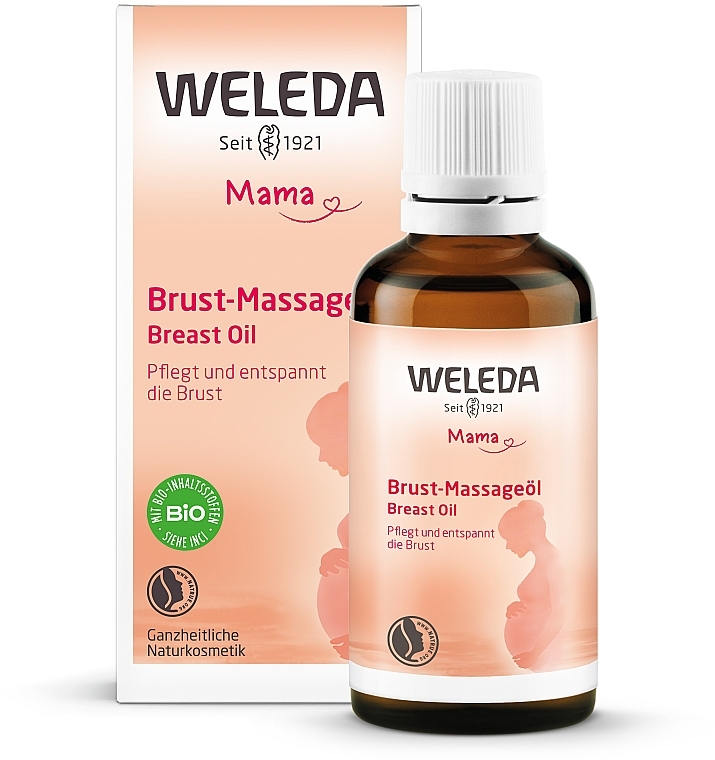 Olejek wspomagający laktację - Weleda Nursing Oil — Zdjęcie N2