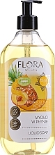 PRZECENA! Mydło w płynie Tropical Cocktail - Vis Plantis Flora Liquid Soap * — Zdjęcie N2