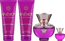 Kup Versace Dylan Purple - Zestaw (edp/100 ml + edp/5 ml + sh/gel/100 ml + b/lot/100 ml)