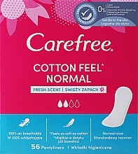 Kup Wkładki higieniczne, 56 szt. - Carefree Cotton Fresh