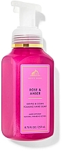 Kup Mydło w piance do rąk Rose And Amber - Bath and Body Works Rose And Amber Gentle Foaming Hand Soap