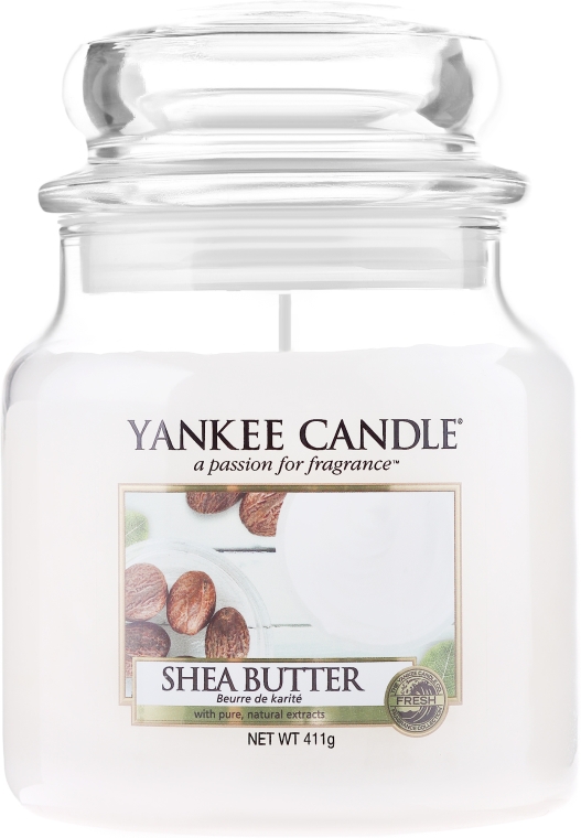 Świeca zapachowa w słoiku - Yankee Candle Shea Butter