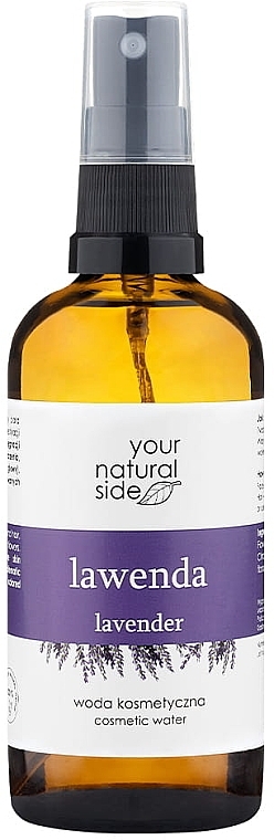 Hydrolat Lawenda - Your Natural Side Organic Lavender Flower Water Spray — Zdjęcie N2