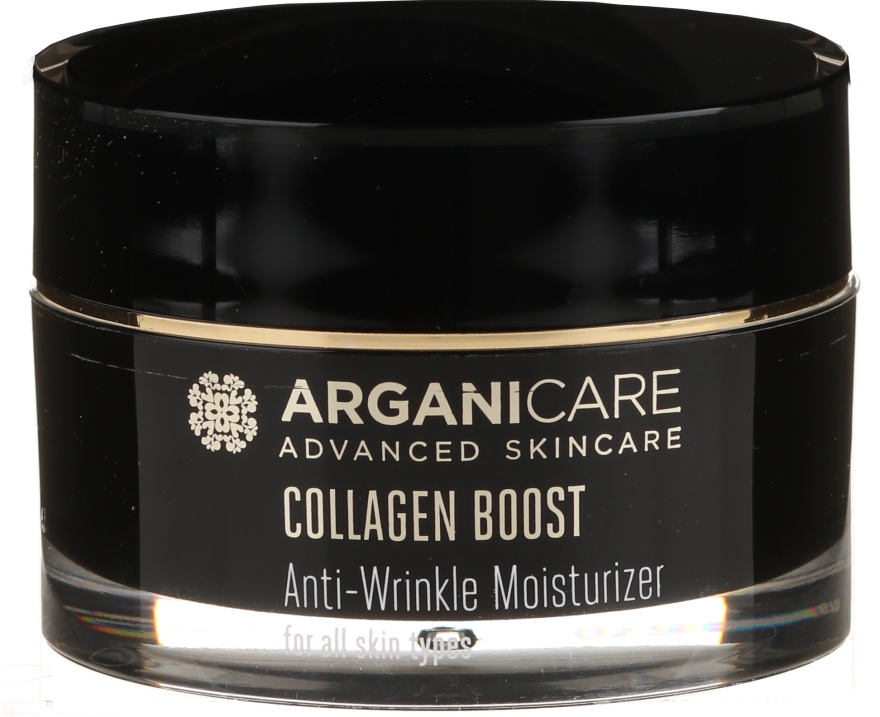 Nawilżający krem przeciwzmarszczkowy - Arganicare Collagen Boost Advanced Anti-Wrinkle Moisturizer  — Zdjęcie N1