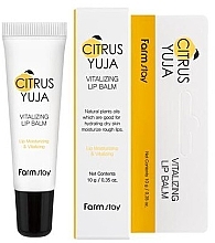 Balsam do ust - FarmStay Citrus Yuja Vitalizing Lip Balm — Zdjęcie N1