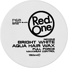 Kup Ultramocny wodny wosk do włosów - RedOne Bright White Aqua Hair Wax