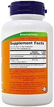 Kora wiązu w kapsułkach - Now Foods Slippery Elm, 400mg — Zdjęcie N3