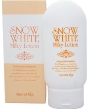 Rozjaśniający lotion - Secret Key Snow White Milky Lotion — фото N1