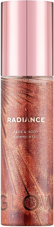 Rozświetlający olejek do twarzy i ciała - Makeup Revolution Radiance Face & Body Shimmer Oil — Zdjęcie N1