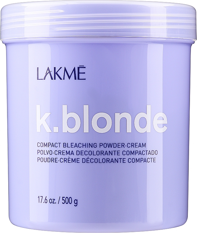 PRZECENA! Puder do rozjaśniania włosów - Lakmé K.Blonde Compact Powder-Cream * — Zdjęcie N2