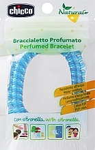 Bransoletka perfumowana na komary, jasnoniebieska z niebieskim - Chicco Perfumed Bracelets — Zdjęcie N1