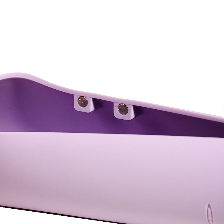 Silikonowe etui na szczoteczkę, fioletowe - Taptap — Zdjęcie N2