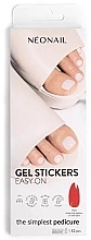 Kup PRZECENA! Zestaw naklejek żelowych do pedicure - NeoNail Professional Gel Stickers Easy On *