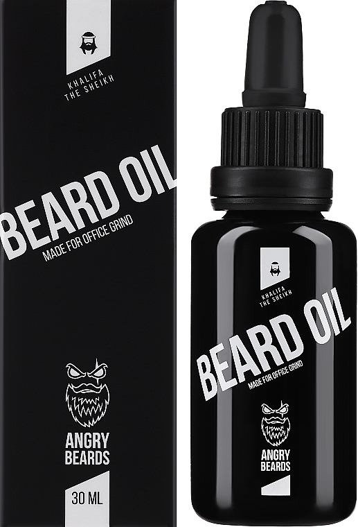 Olejek do brody - Angry Beards Khalifa The Sheikh Beard Oil — Zdjęcie N2