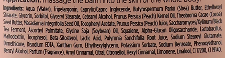 Balsam do ciała Brzoskwinia i kombucha - Bielenda Coctail Body Balsam Peach Kombucha — Zdjęcie N3