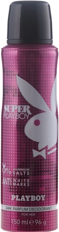 Playboy Super Playboy For Her - Perfumowany dezodorant w sprayu