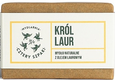 Mydło naturalne - Cztery Szpaki King Laurel Soap — Zdjęcie N1
