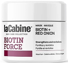 Kup Maska przeciw wypadaniu włosów - La Cabine Biotin Force Biotin + Red Onion Mask