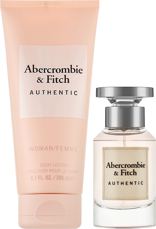 Abercrombie & Fitch Authentic Women - Zestaw (edp 50 ml + b/lot 200 ml) — Zdjęcie N2