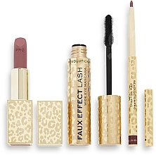 Zestaw - Revolution PRO Eye & Lip Set Seclusion (lipstick/3.2g + lip/pen/1g + mascara/8ml) — Zdjęcie N2