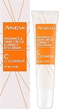 Krem pod oczy Maksymalny blask - Avon Anew Radiance & Dark Circle Correct Eye Cream — Zdjęcie N2