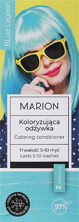 Koloryzująca odżywka do włosów - Marion Coloring Conditioner — Zdjęcie N9